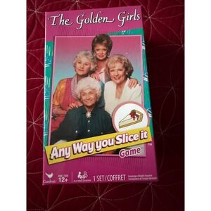 The Golden Girls Any Way You Slice It Game Spin Master 12+ NIB